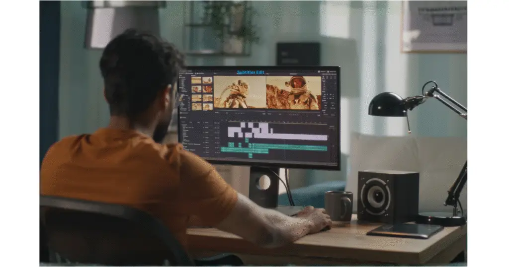 Subtitle Overlap Fixer being used by a video editor